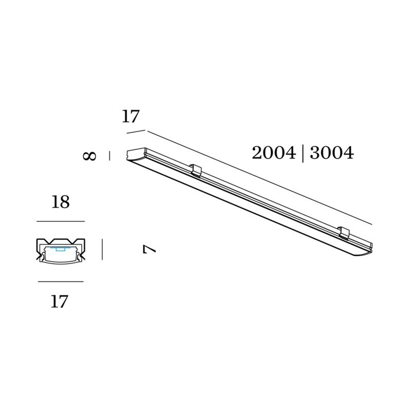 Wever & Ducré Surface Housing 1.0 3.0M | Ilane