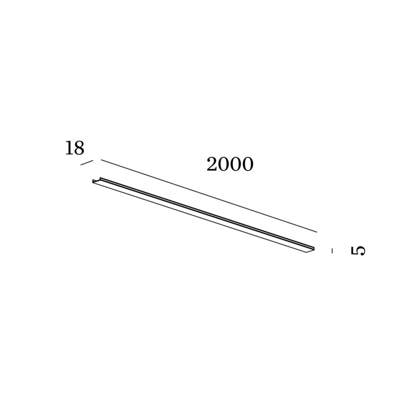 Wever & Ducré ILANE 1.0 DIFFUSER 3.0M ONLY FOR 1.0