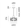 Wever & Ducré Wiro 2.0 Lampe à suspension