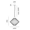 Wever & Ducré Wiro Diamond 1.1 Lampe à suspension