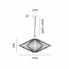 Wever & Ducré Wiro Diamond 2.0 Lampe à suspension