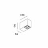 Wever & Ducré Plano Petit Surface 1.0 Plafonnier