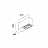 Wever & Ducré Plano Petit Surface 2.0 Plafonnier