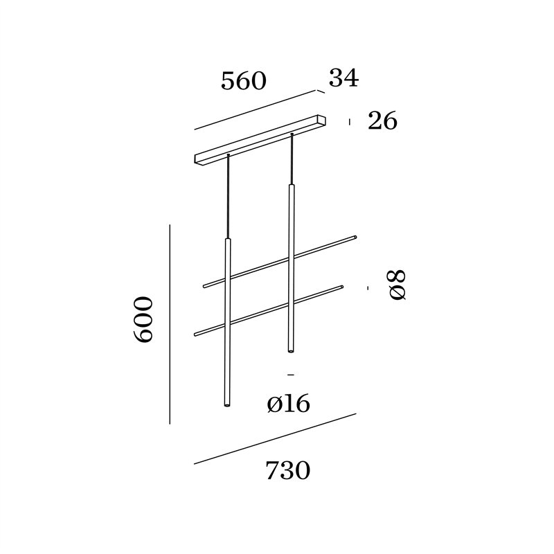 Wever & Ducré Net 2.0 Lampe à suspension