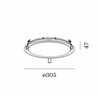 Wever & Ducré City IP44 2.6 Spot encastré