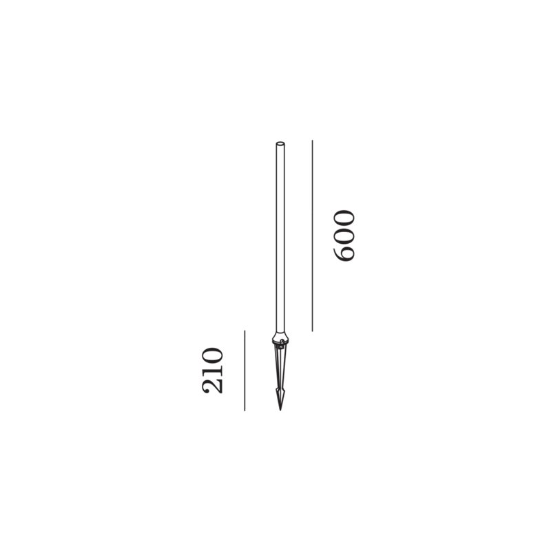 Wever & Ducré Pole 600 Straight Kiosk