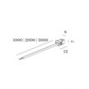 Wever & Ducré LED Module Cable 1000Mm With Connector On 1 End
