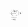 Wever & Ducré Mirbi IP44 1.0 Spot encastré