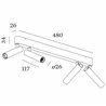 Wever & Ducré Match Surface 4.0 Deckenlampe