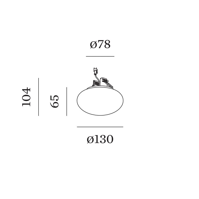 Wever & Ducré Perlez IP44 1.0 Spot encastré