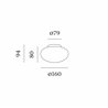 Wever & Ducré Perlez IP44 Surface 2.0 Plafonnier