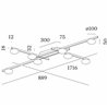 Wever & Ducré Perlez Grid 1.0 Plafonnier