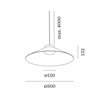 Wever & Ducré Clea Suspended 2.0 Lampe à suspension