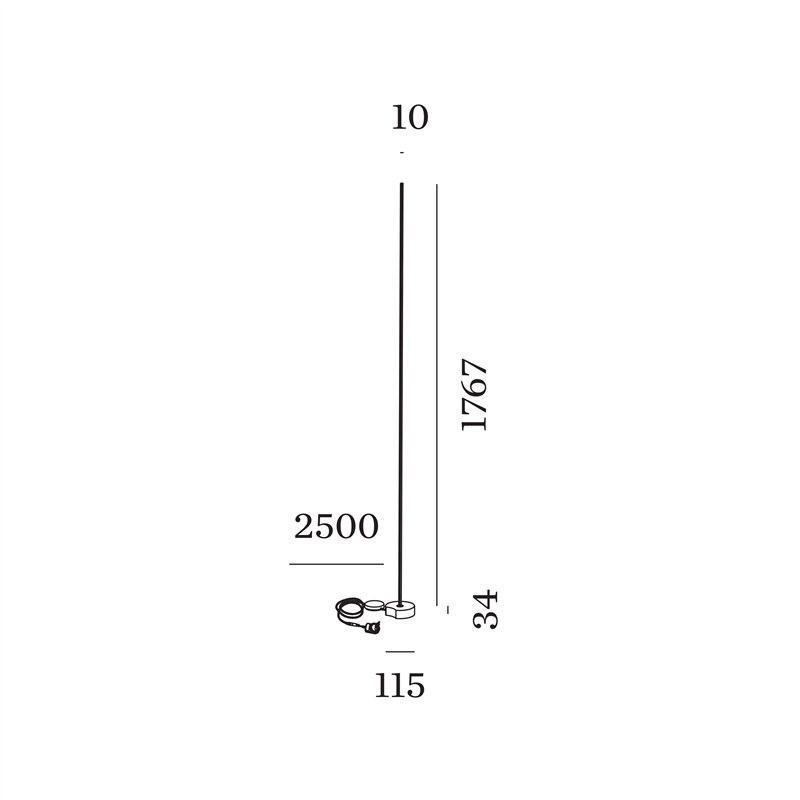 Wever & Ducré Finlin Floor 1.0 Stehlampe