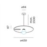 Wever & Ducré Mirro Soft Suspended 2.0 Lampe à suspension