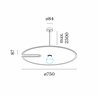 Wever & Ducré Mirro Soft Suspended 3.0 Lampe à suspension