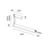 Wever & Ducré In Line Driver 150W Strex System | Suspended