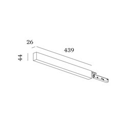 Wever & Ducré In Line Driver 100W Strex System | Surface