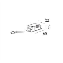 Wever & Ducré Driver 250mA 5W 13-26V Phase cut dim