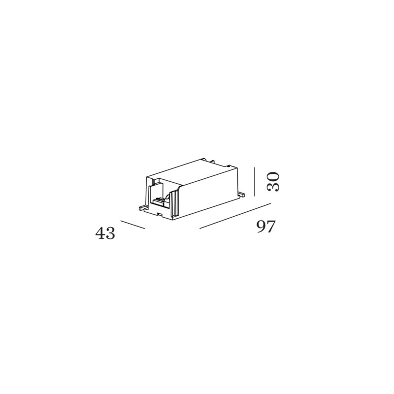 Wever & Ducré Driver 28W | 700mA | 6-40V | DALI-2