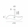 Wever & Ducré WAVE SOFT 1.0 Lampe à suspension