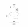 Wever & Ducré SHEDDA 1.0 Lampe à suspension