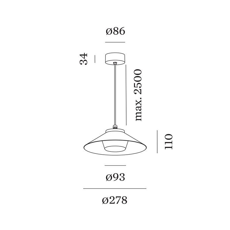 Wever & Ducré TRADORA SUSPENDED IP65 1.0 Hängelampe