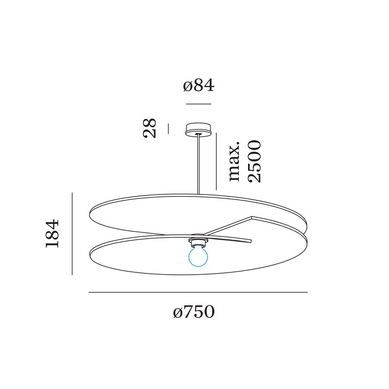 Wever & Ducré SPIRRA SOFT 2.0 Lampe à suspension