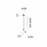 Wever & Ducré MATCH stick 1.0 Spot encastré