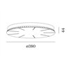 Wever & Ducré Susp Multiple Ceiling Base 2.6 Round