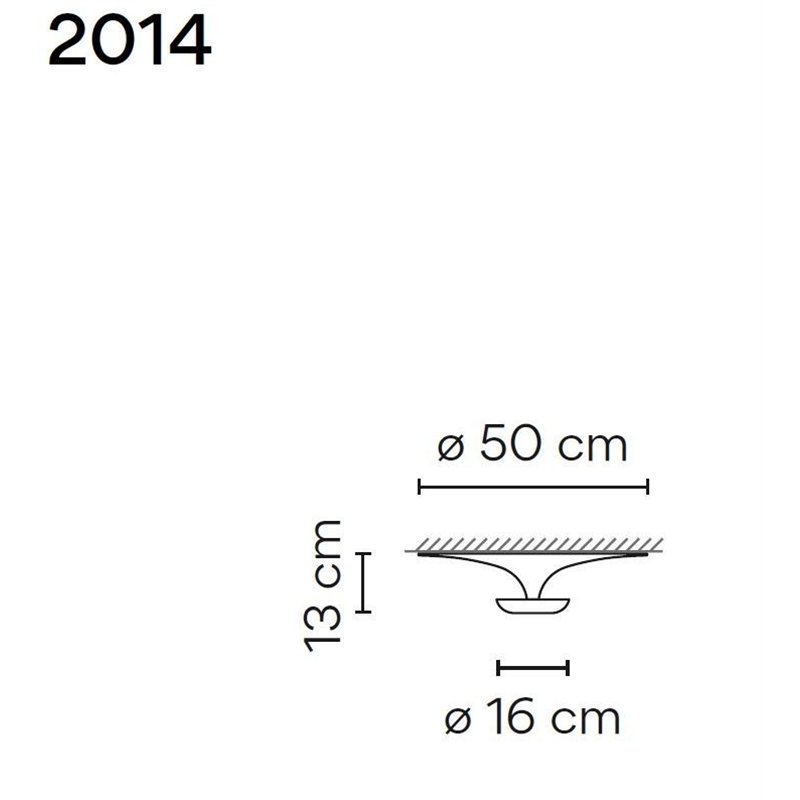 Vibia Funnel 50 Led plafonnier