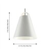 Louis Poulsen Above ⌀400 LED Lampe à suspension