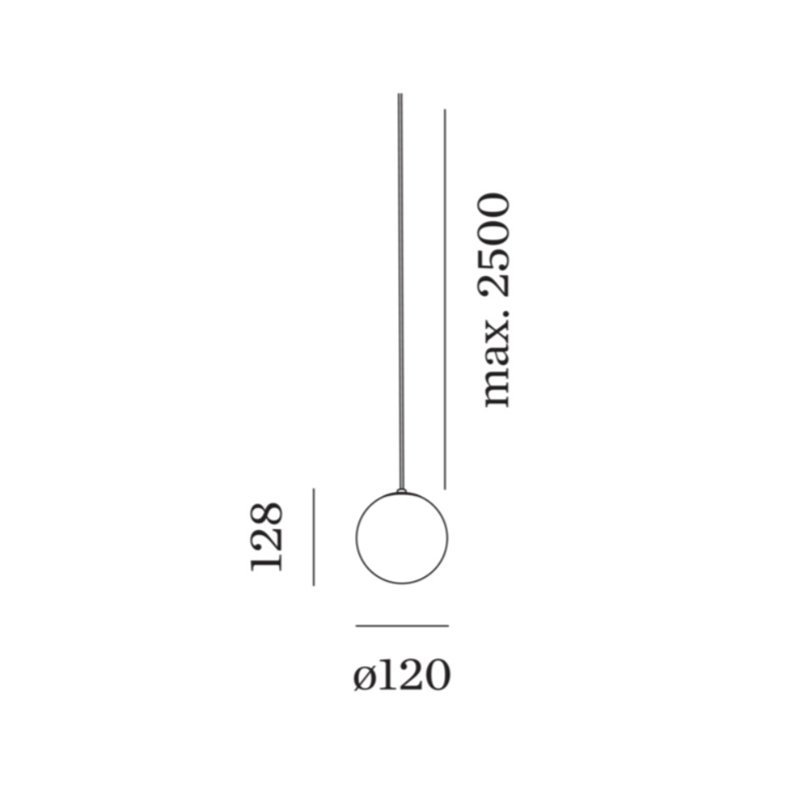 Wever & Ducré SOLLI 1.0 Lampe à suspension