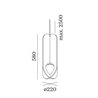 Wever & Ducré SOLLI COCOON 1.0 Lampe à suspension