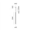 Wever & Ducré FLYRA vertical 1.2 Lampe à suspension
