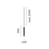 Wever & Ducré TRACE suspended 3.0 LED Lampe à suspension