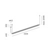Wever & Ducré FLYRA horizontal 1.3 Lampe à suspension