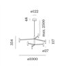 Wever & Ducré MATCH LUSTA 2.1 Lampe à suspension