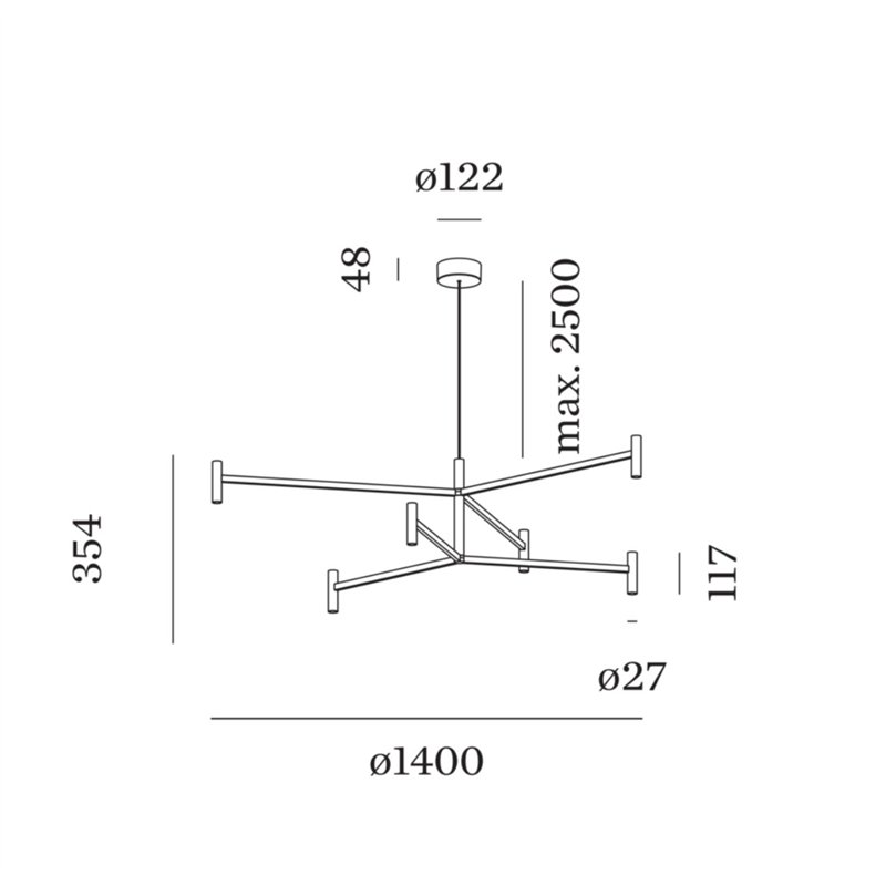 Wever & Ducré MATCH LUSTA 3.2 Lampe à suspension