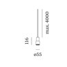 Wever & Ducré ODREY 1.1 LED Lampe à suspension