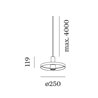 Wever & Ducré ODREY 1.2 LED Hängelampe