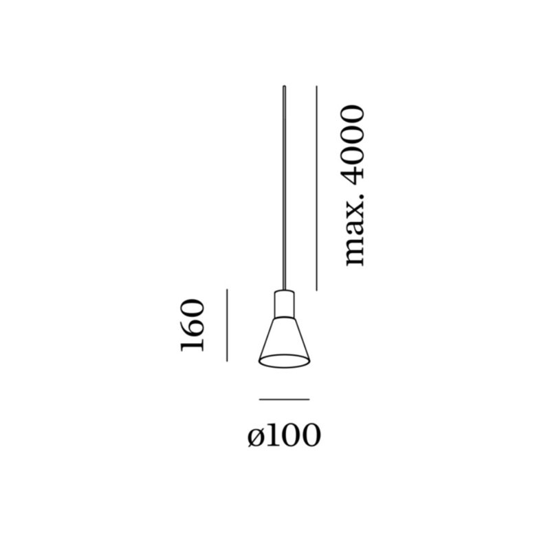 Wever & Ducré ODREY 1.3 LED Lampe à suspension