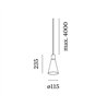 Wever & Ducré ODREY 1.5 LED Lampe à suspension