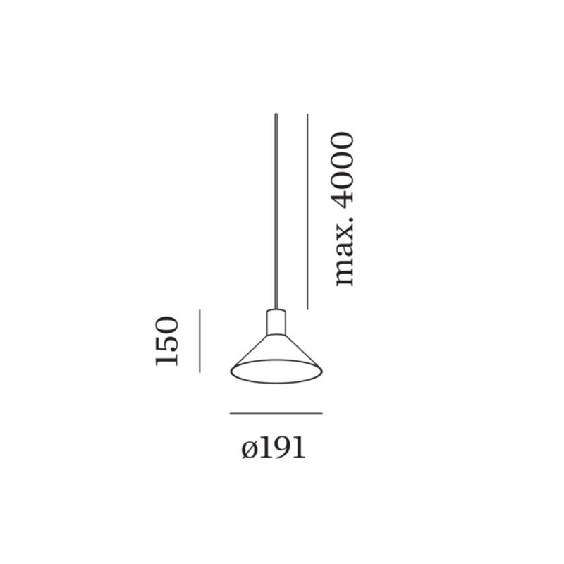 Wever & Ducré ODREY 1.6 LED Lampe à suspension