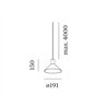 Wever & Ducré ODREY 1.6 LED Hängelampe