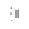 Wever & Ducré TRACE WALL mini 1.0 Wandlampe