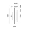 Wever & Ducré FLYRA vertical 3.3 Hängelampe