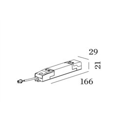 Wever & Ducré DRIVER 250mA 10W 10-40V DALI-2 / PUSH DIM WT | MULTIPACK