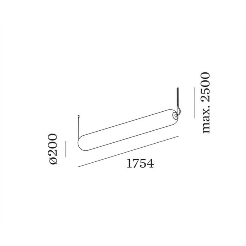 Wever & Ducré QUBBY CEILING SUSP 3.0 LED 2700-5000K Lampe à suspension