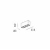 Wever & Ducré LINOO SURFACE 4.0 Plafonnier